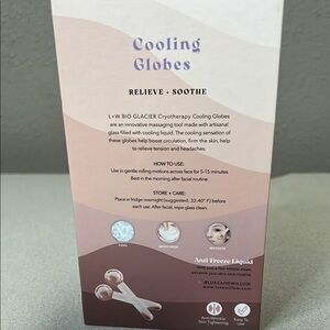 Cryotherapy Cooling Globes - Pink